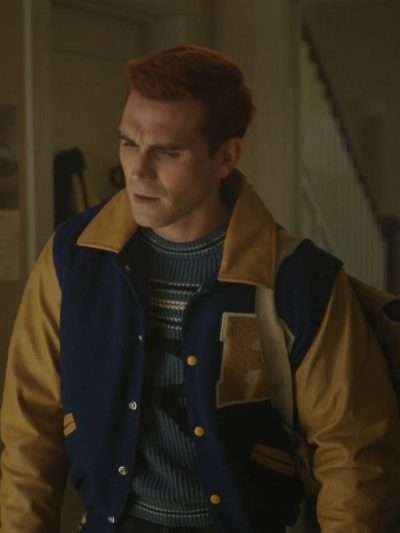 Archie Andrews Riverdale S07 Blue and Yellow Jacket