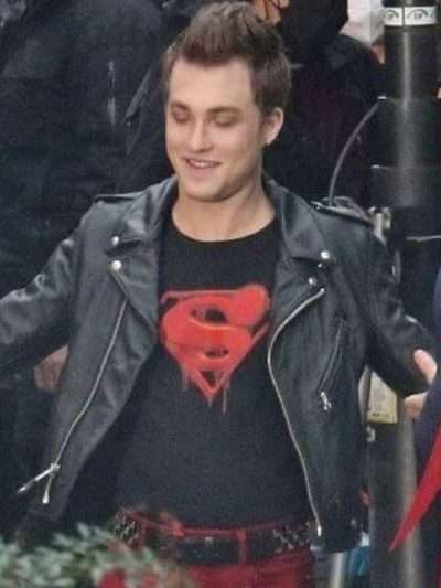 Jonathan Kent Superman and Lois Black Leather Jacket