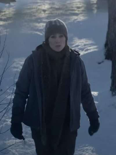 Jennifer Lopez The Mother 2023 Black Hooded Jacket