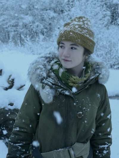 Lucy Paez The Mother 2023 Green Parka Jacket