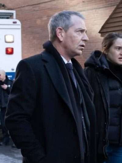 Ben Mendelsohn To Catch a Killer 2023 Black Coat
