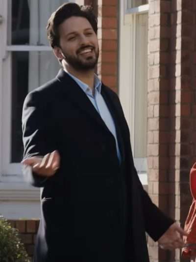 Shazad Latif What's Love Got to Do with It Black Coat