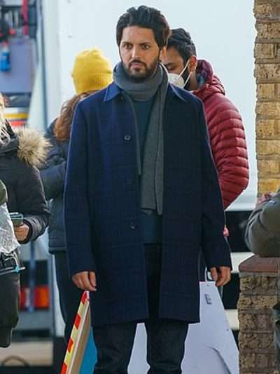 Shazad Latif What's Love Got to Do with It 2022 Blue Coat