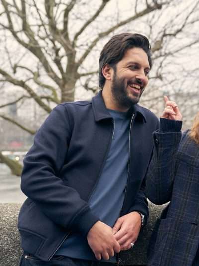 Shazad Latif What's Love Got to Do with It Blue Jacket