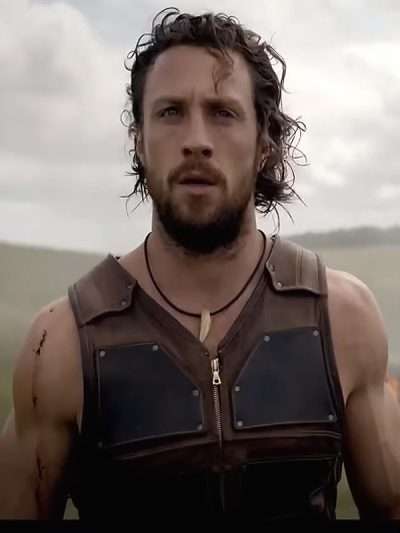 Kraven the Hunter Aaron Johnson Leather Vest