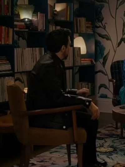 Anthony Marentino And Just Like That S01 Leather Jacket