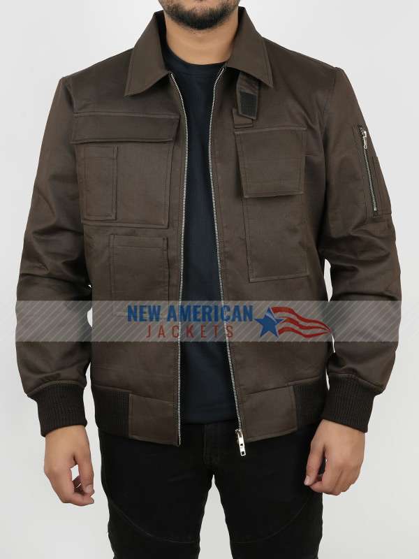 Korean Rapper SUGA Road to D-DAY Brown Jacket