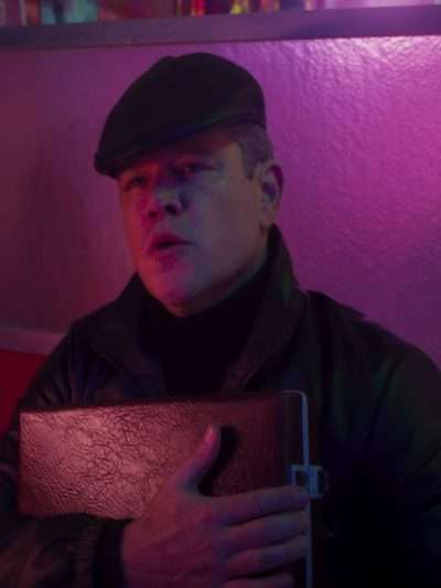 Matt Damon Drive Away Dolls Leather Jacket