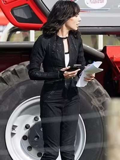 Gal Gadot Heart of Stone 2023 Black Jumpsuit