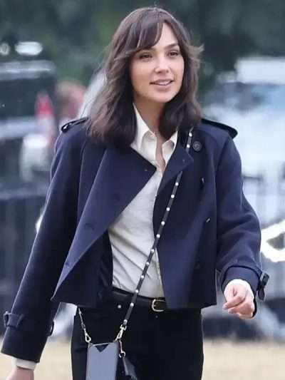 Gal Gadot Heart of Stone 2023 Blue Jacket