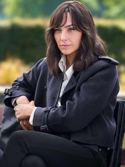 Gal Gadot Heart of Stone Blue Jacket