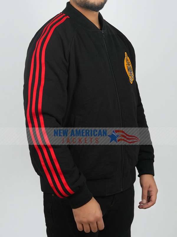 It's Always Sunny in Philadelphia Charlie Kelly Black Bomber Jacket