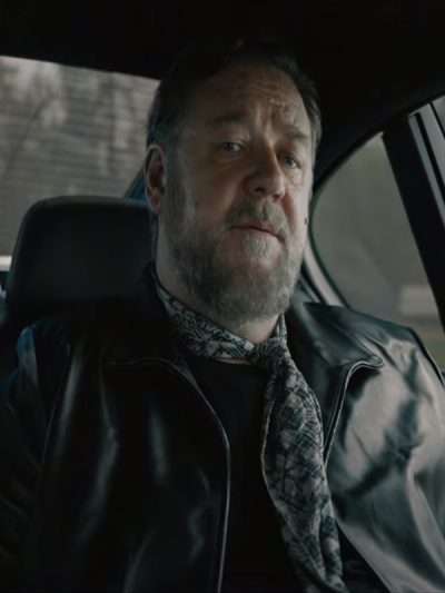 Russell Crowe Kraven the Hunter 2024 Leather Jacket