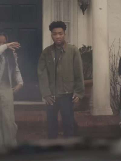 Asante Blackk Landscape with Invisible Hand 2023 Green Jacket