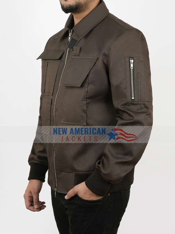 BTS SUGA Road to D-DAY Brown Jacket
