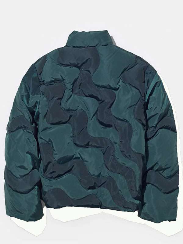 Sydney Adamu The Bear S01 Green Puffer Jacket