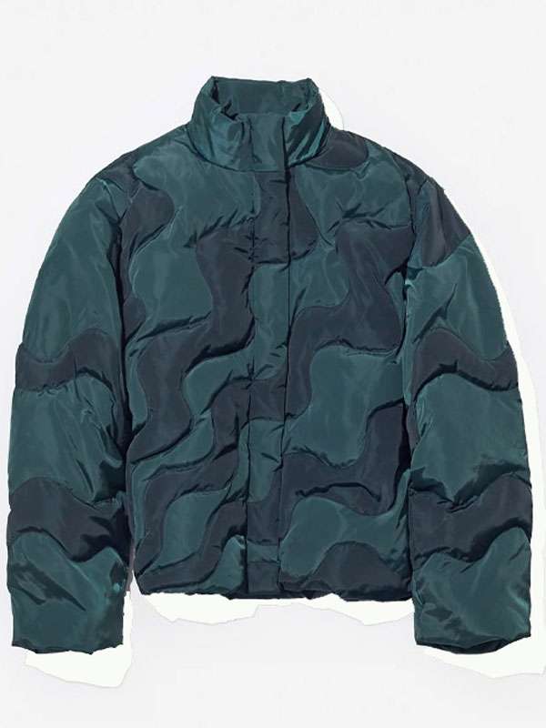 Sydney Adamu The Bear Green Puffer Jacket