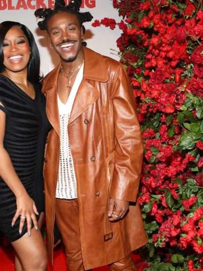 Dewayne Perkins The Blackening 2023 Brown Leather Coat