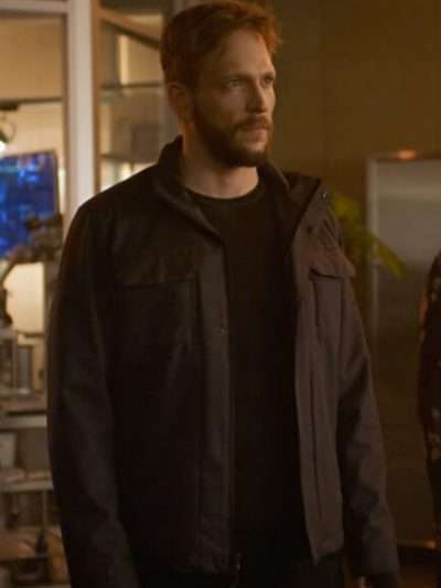 Mark Blaine The Flash S09 Black Jacket