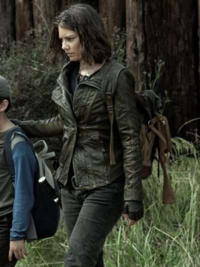 Maggie Rhee The Walking Dead: Dead City Leather Jacket
