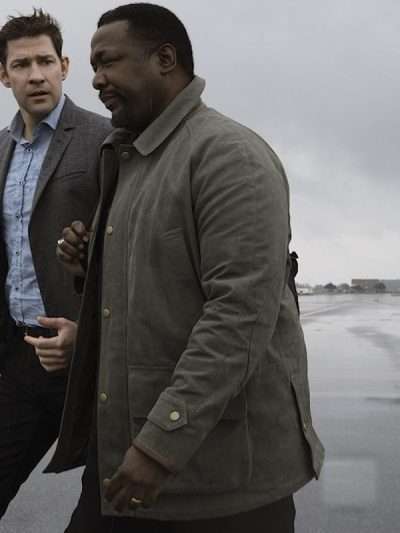 James Greer Tom Clancy's Jack Ryan Suede Leather Jacket