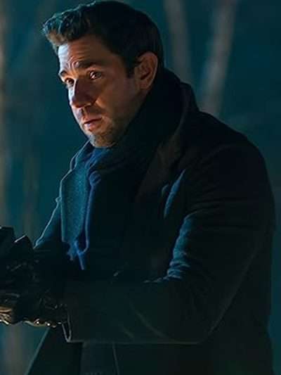 Tom Clancy's Jack Ryan S04 Grey Wool Coat