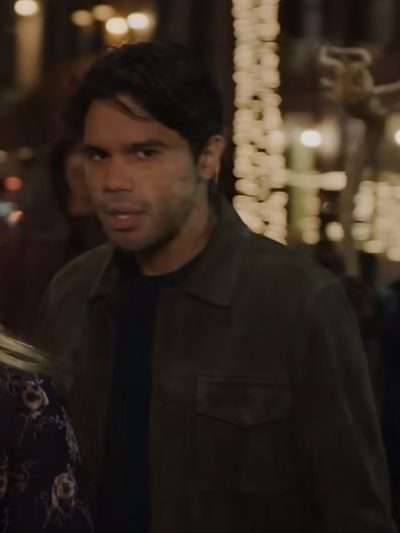 Miguel Up Here S01 Green Suede Leather Jacket