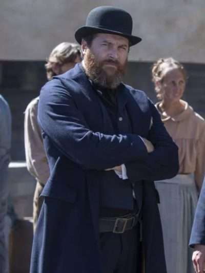 Bill O'Hara Warrior S03 Blue Trench Coat