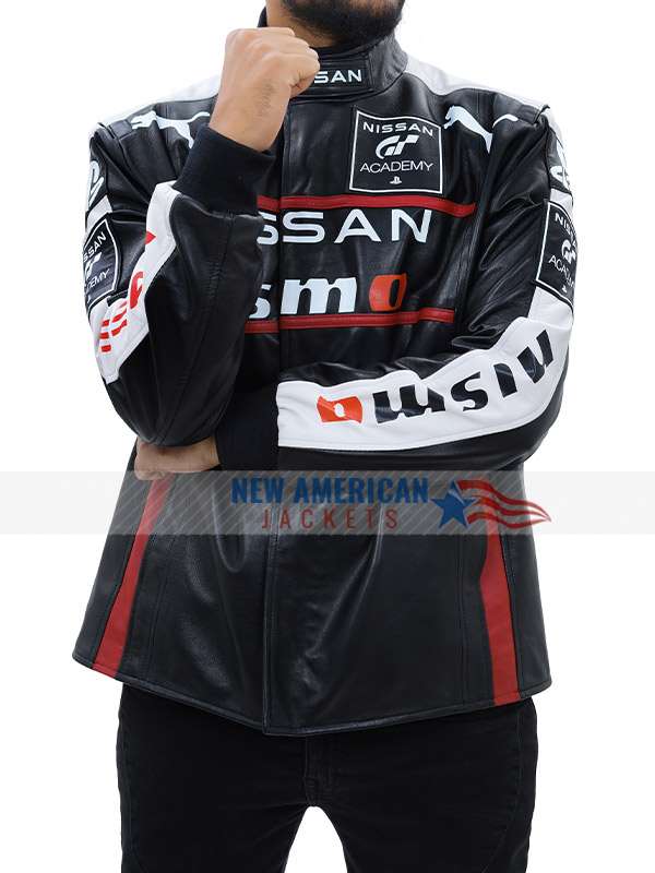 Archie Madekwe Gran Turismo Black Jacket