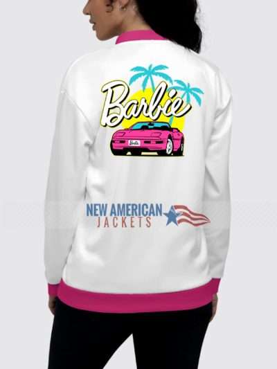Barbie 2023 Bomber Varsity Jacket