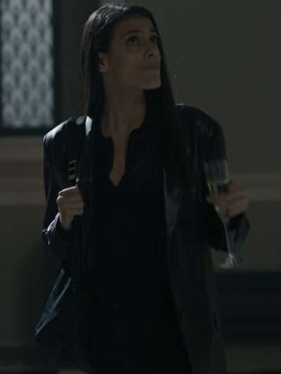 Cruz Manuelos Special Ops Lioness Black Leather Blazer