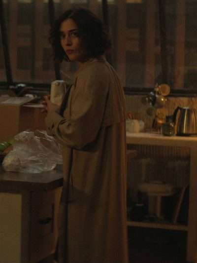 Alex Forrest Fatal Attraction S01 Brown Trench Coat