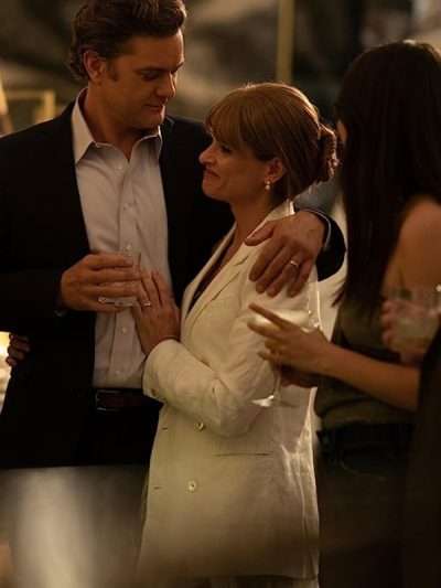 Beth Gallagher Fatal Attraction White Blazer