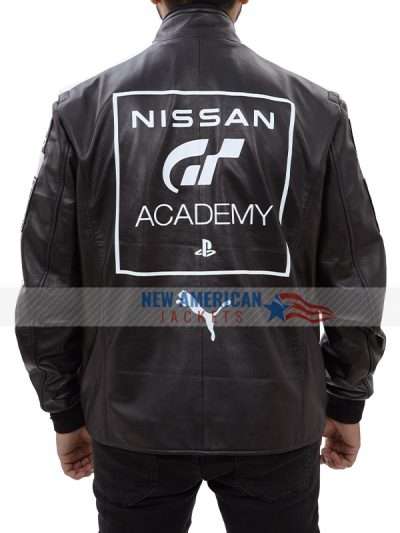 Archie Madekwe Gran Turismo 2023 Black Jacket