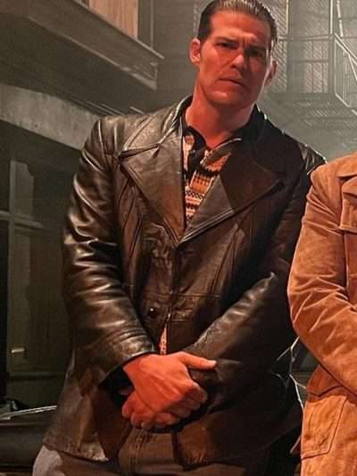 Greg Finley Inside Man Leather Coat