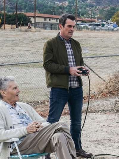 Cameron Tucker Modern Family S11 Green Bomber Jacket