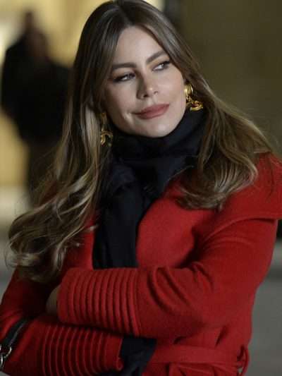 Gloria Delgado-Pritchett Modern Family Red trench Wool Coat