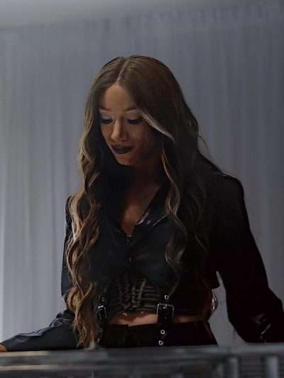 Mercedes Varnado The Collective 2023 Leather Jacket
