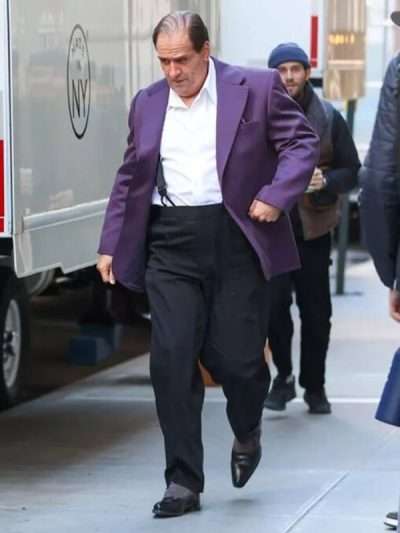Oswald Cobblepot The Penguin S01 Purple Blazer