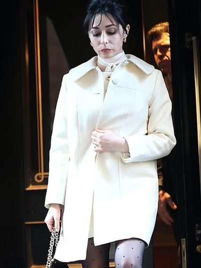 Sofia Falcone The Penguin Off White Wool Coat