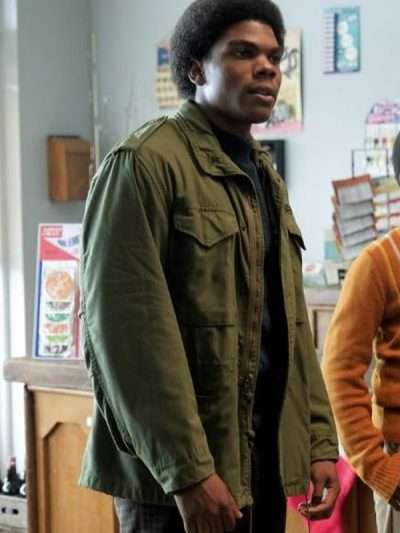 Bruce Williams The Wonder Years S01 Green Cotton Jacket