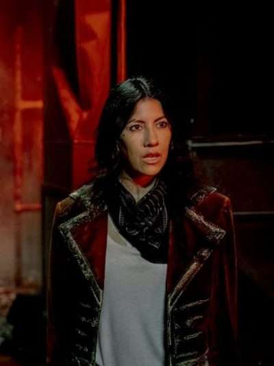 Stephanie Beatriz Twisted Metal Red Blazer