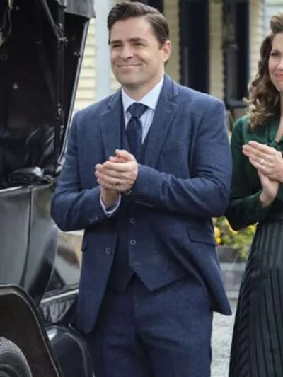 Leland Coulter When Calls the Heart S10 Blue Suit