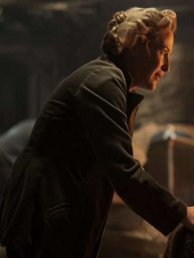 Gillian Anderson White Bird 2023 Green Blazer