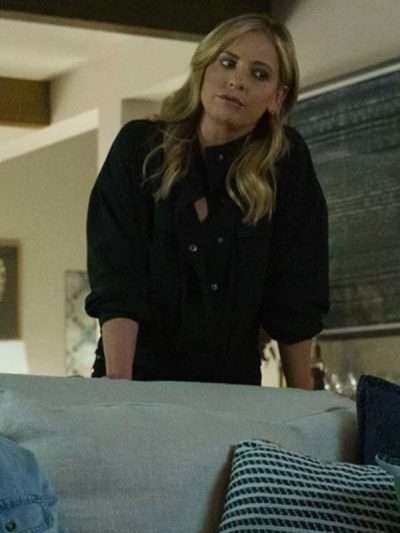 Kristin Ramsey Wolf Pack S07 Black Jacket