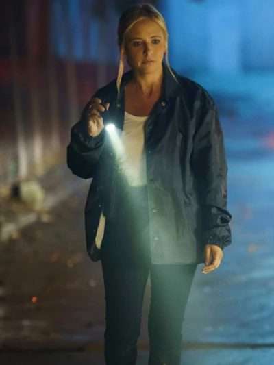 Sarah Michelle Gellar Wolf Pack Black Jacket