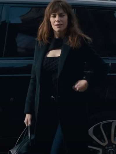 Wendy Rhoades Billions S07 Black Trench Coat