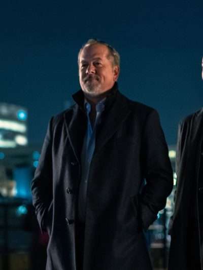 Mike Wagner Billions S07 Black Coat