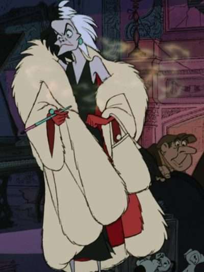 101 Dalmatians Cruella De Vil Costume Coat