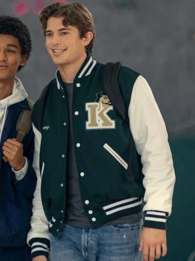 Troy Taylor Harlan Coben's Shelter Varsity Jacket